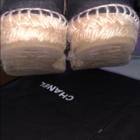 Chanel Ankle High Espadrilles Shoes 37 - Picture 6 of 16